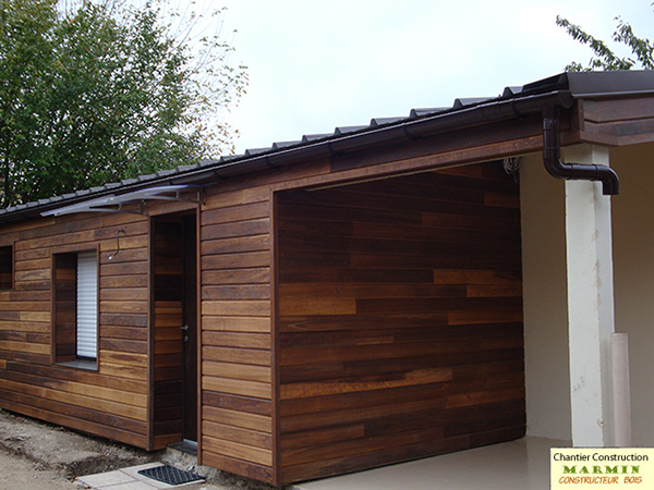 construction d'extension bois de votre maison